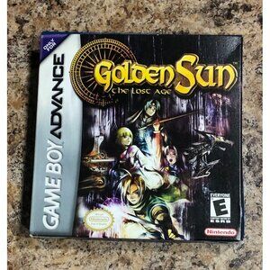 Golden Sun The Last Age Game Boy Advanced Complete NEW in Box